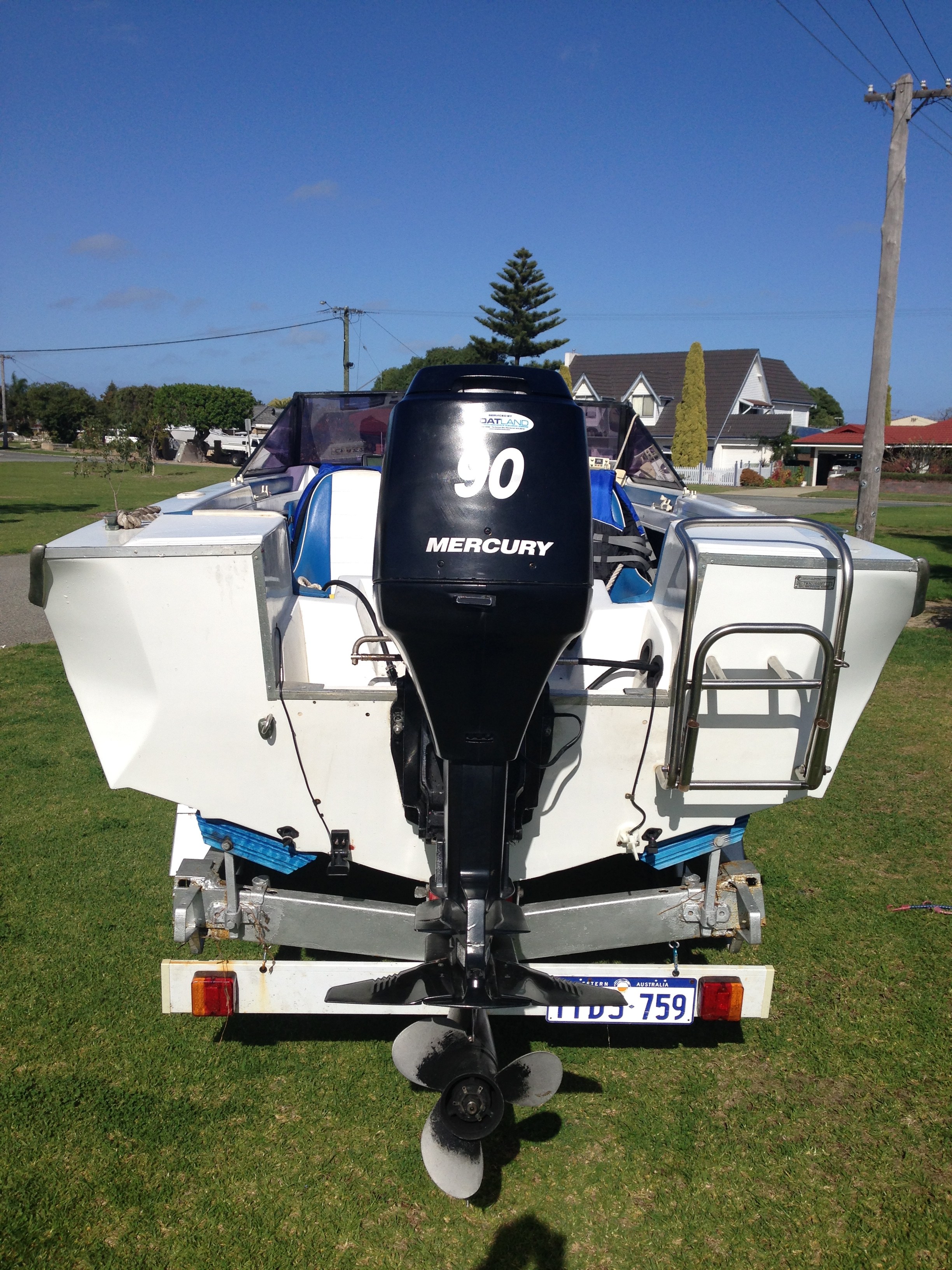 Boat trailer setup Fishing Fishing WA. Fishing